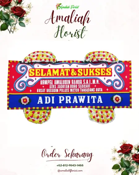 Papan Bunga Ucapan Selamat Sindangprabu